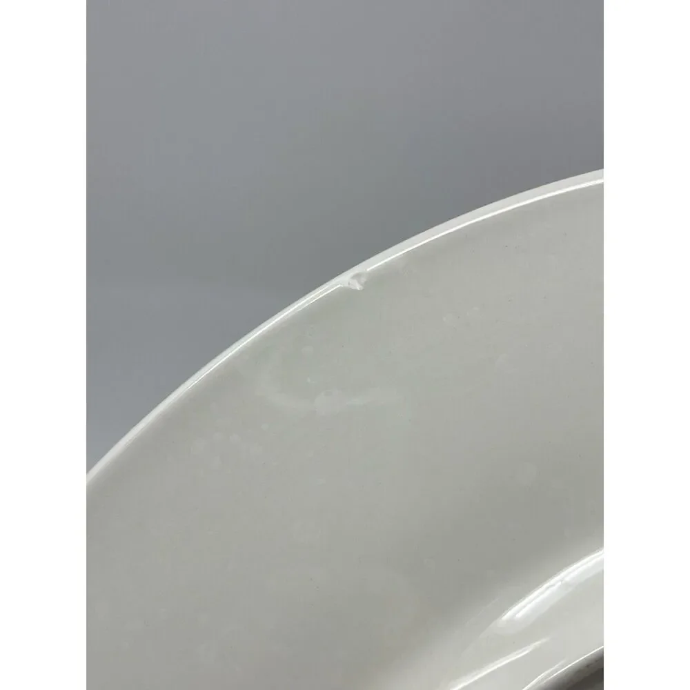 Villeroy & Boch Ravenna 12” Porcelain Gray Marble Service Plate Charger Set Of 2